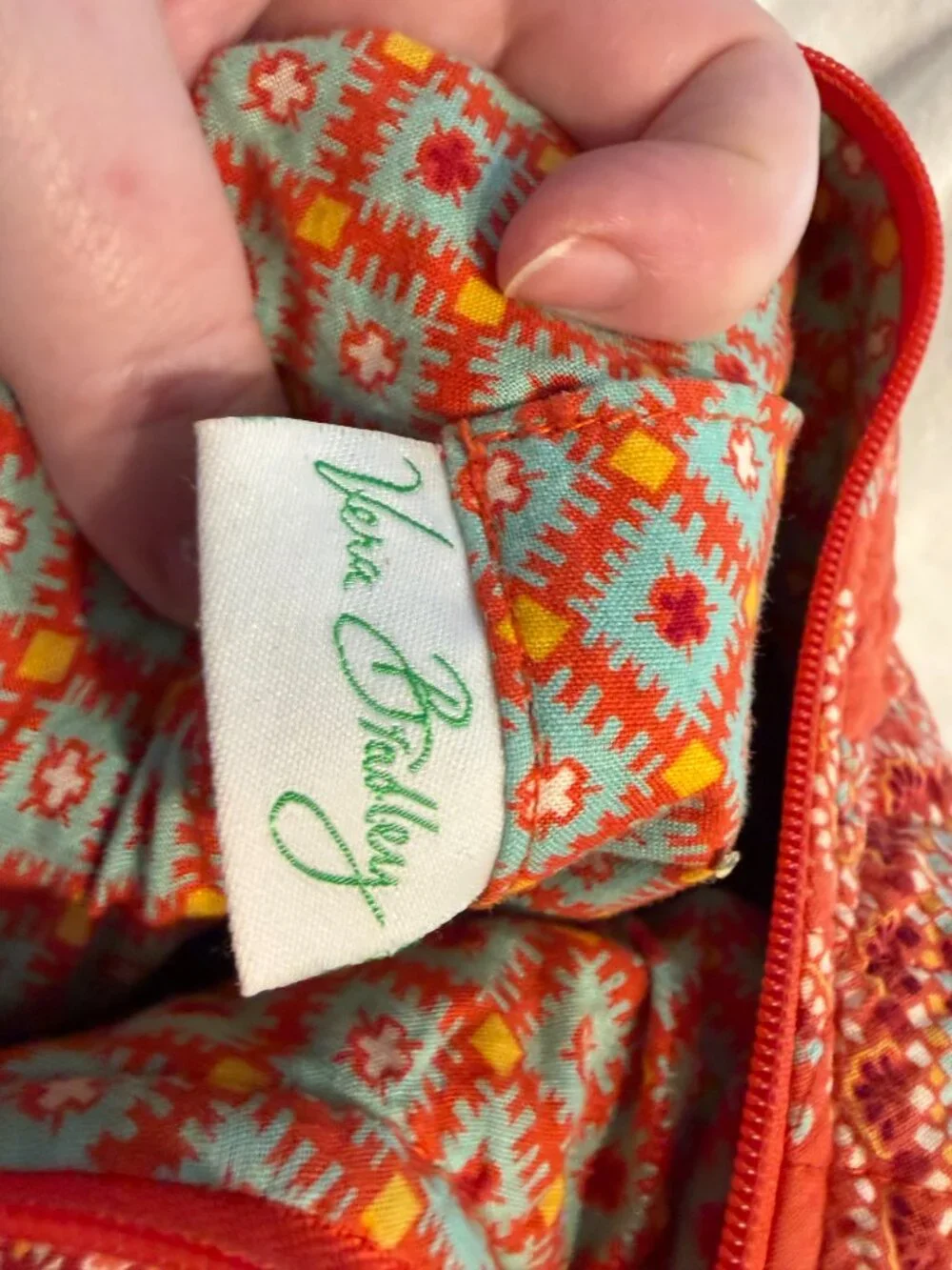 Vintage Vera Bradley Hobo Bag Set: Paprika